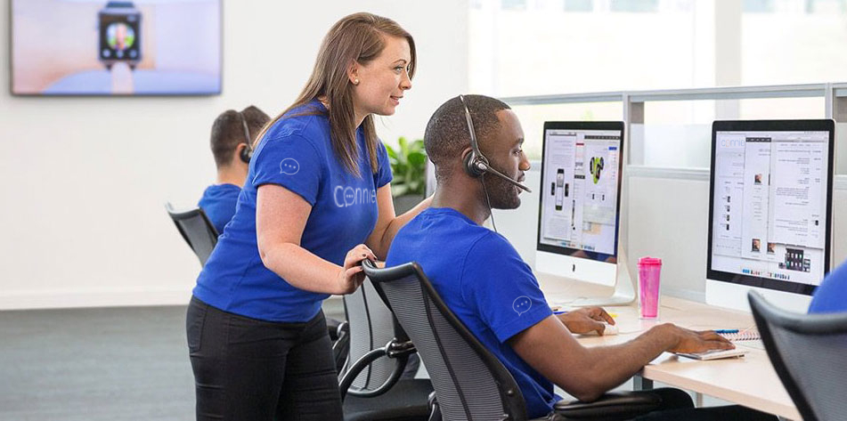 The Connie team at work